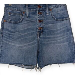 EUC Madewell  High-Rise Blue Jean Shorts